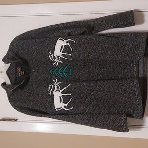 Winter Ski 1/4 zip Pullover Sweater